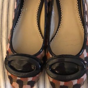 Oscar de la Renta tweed flats. Chic